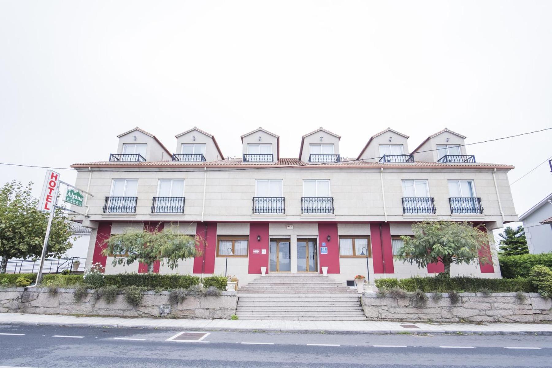 Hotel Alpina Vilanova de Arousa Exterior foto